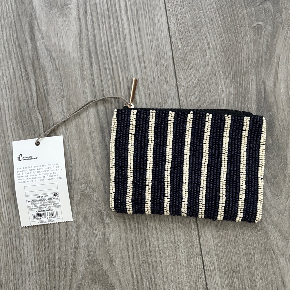 Target Ethically Handcrafted Multicolored Pouch